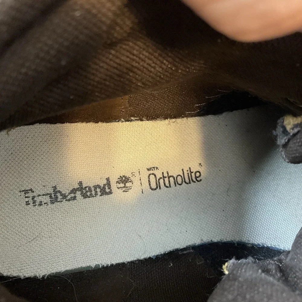 Timberland Euro Hiker Mustard‎ Canvas Boots A1HK5 Men`s Size 9,5 Ortholite